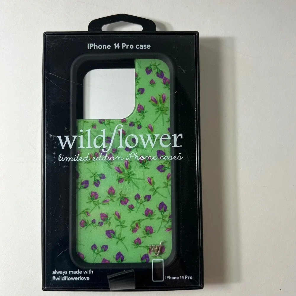 Wildflower iPhone 14 Pro Case Posie Rosie Ltd Ed NIB